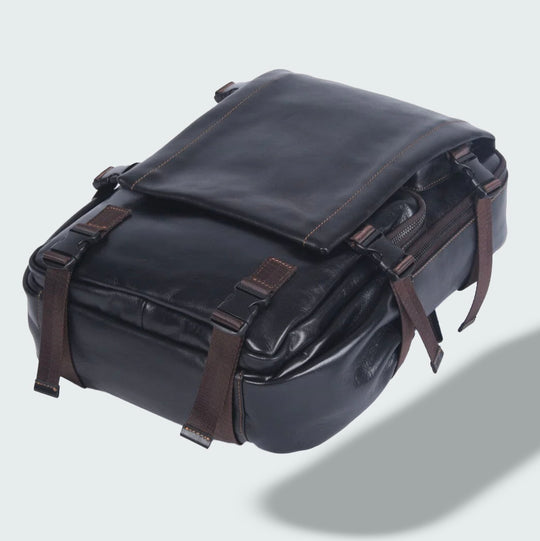 Titan - Premium Leather Travel Backpack