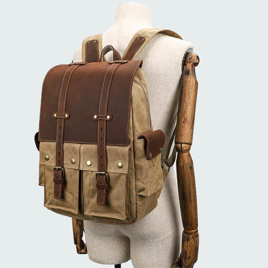 Pioneer - Vintage Canvas Camera Backpack