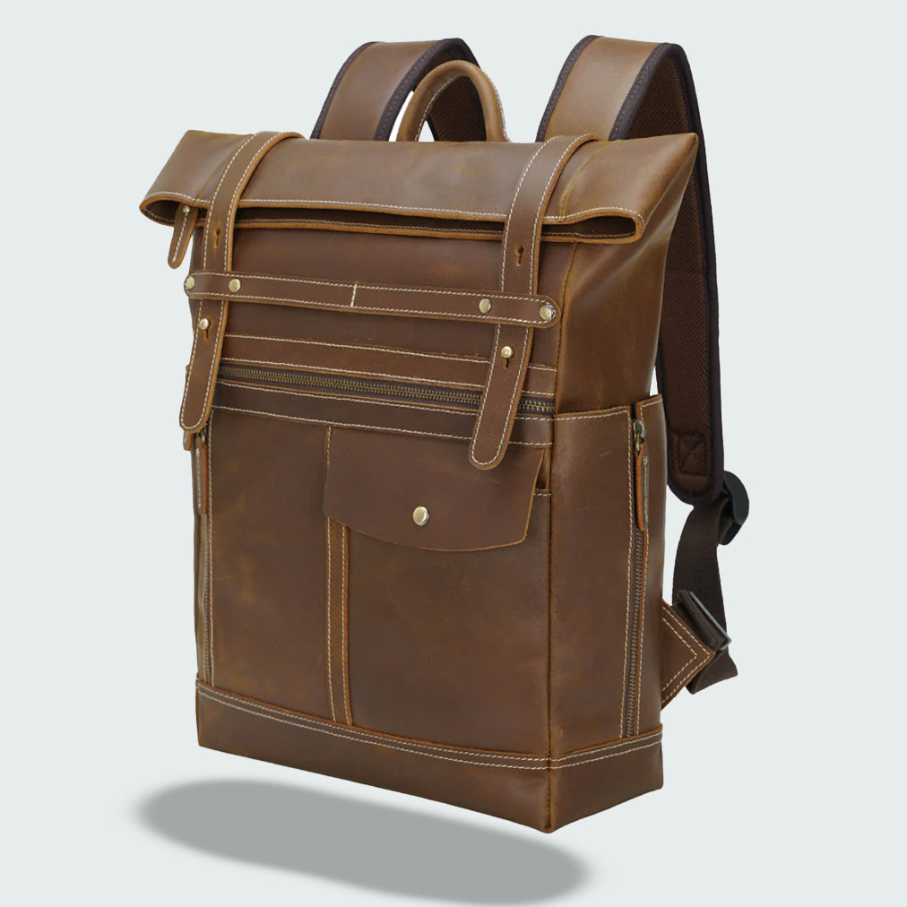 Ranger - Large Capacity Leather Backpack