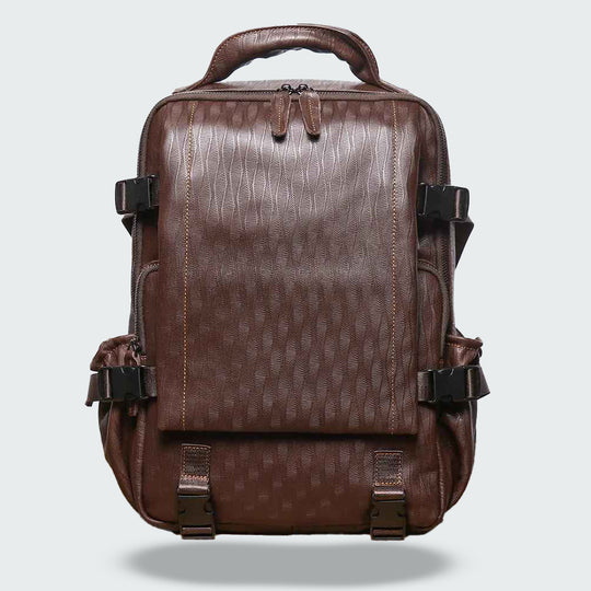 Titan - Premium Leather Travel Backpack