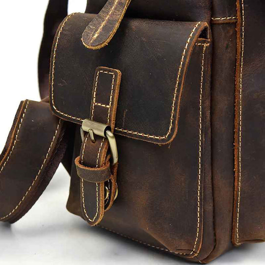 Maximus - High Quality Leather Rucksack