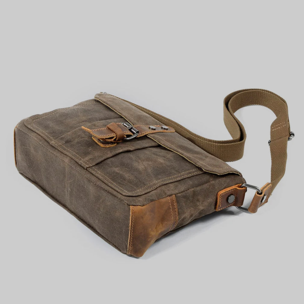 Hunter - Retro Canvas Messenger Bag