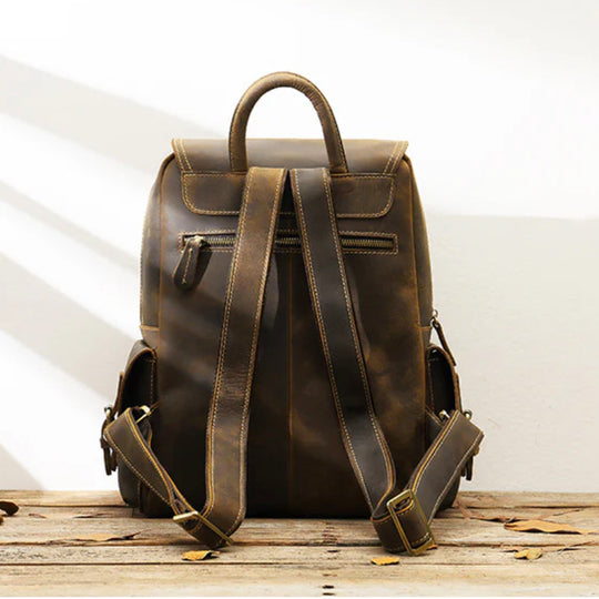 Maximus - High Quality Leather Rucksack