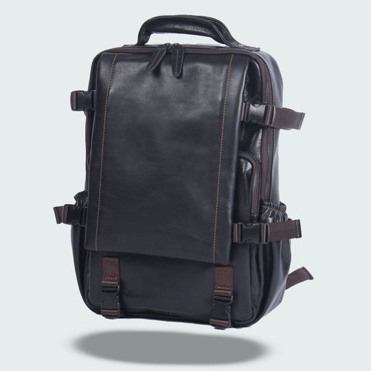 Titan - Premium Leather Travel Backpack