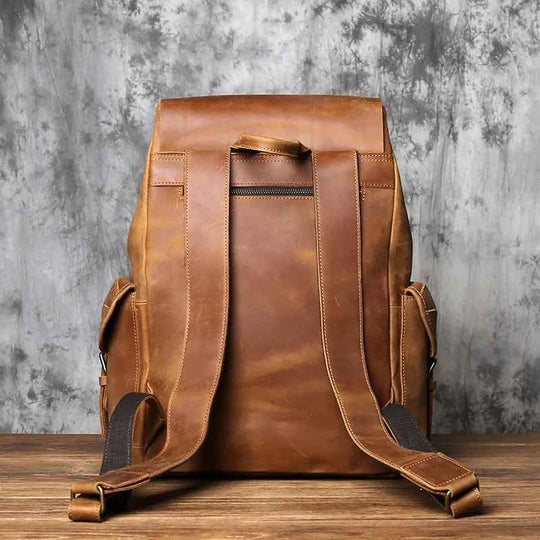 Huxley - Large Leather Backpack