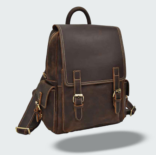 Maximus - High Quality Leather Rucksack