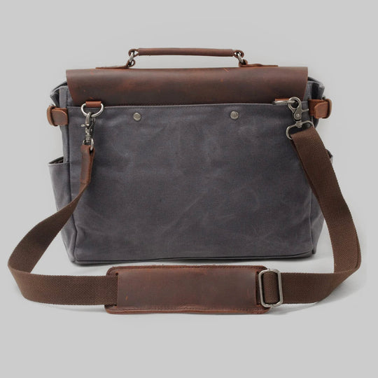 Revilo - Retro Canvas Messenger Bag