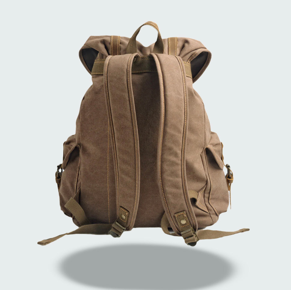 Ascend - Flap Backpack with Drawstring