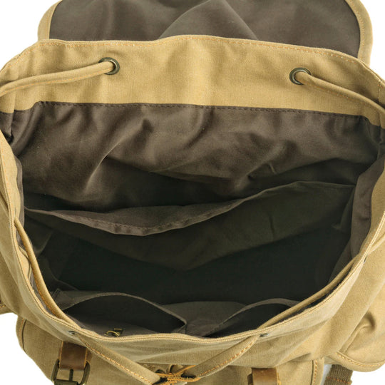 Ascend - Flap Backpack with Drawstring