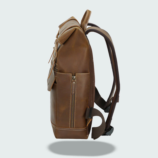 Ranger - Large Capacity Leather Backpack