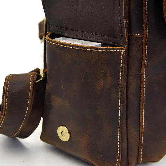 Maximus - High Quality Leather Rucksack