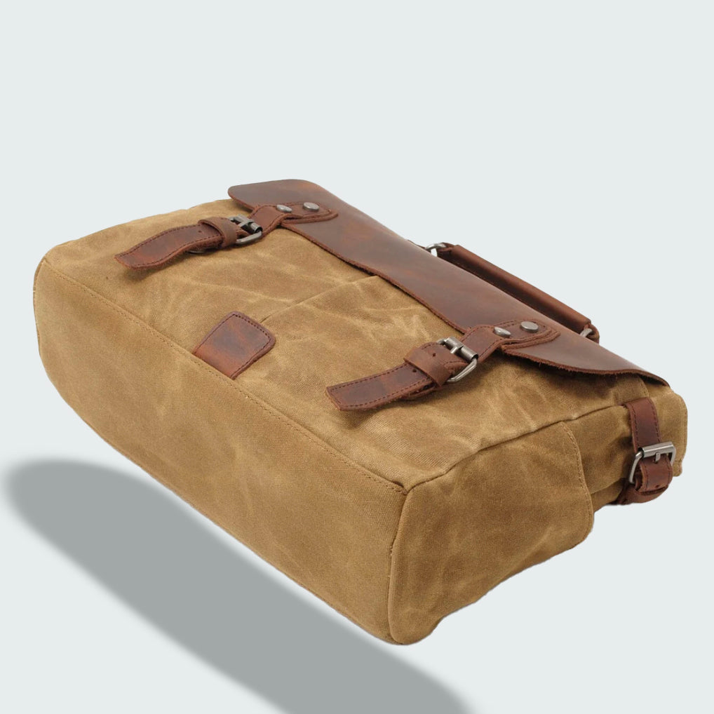 Revilo - Retro Canvas Messenger Bag