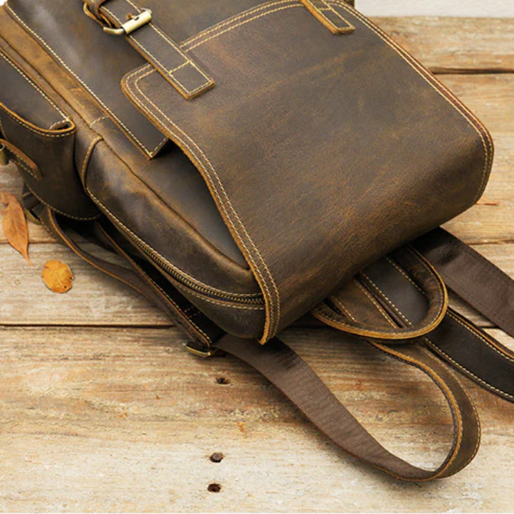 Maximus - High Quality Leather Rucksack