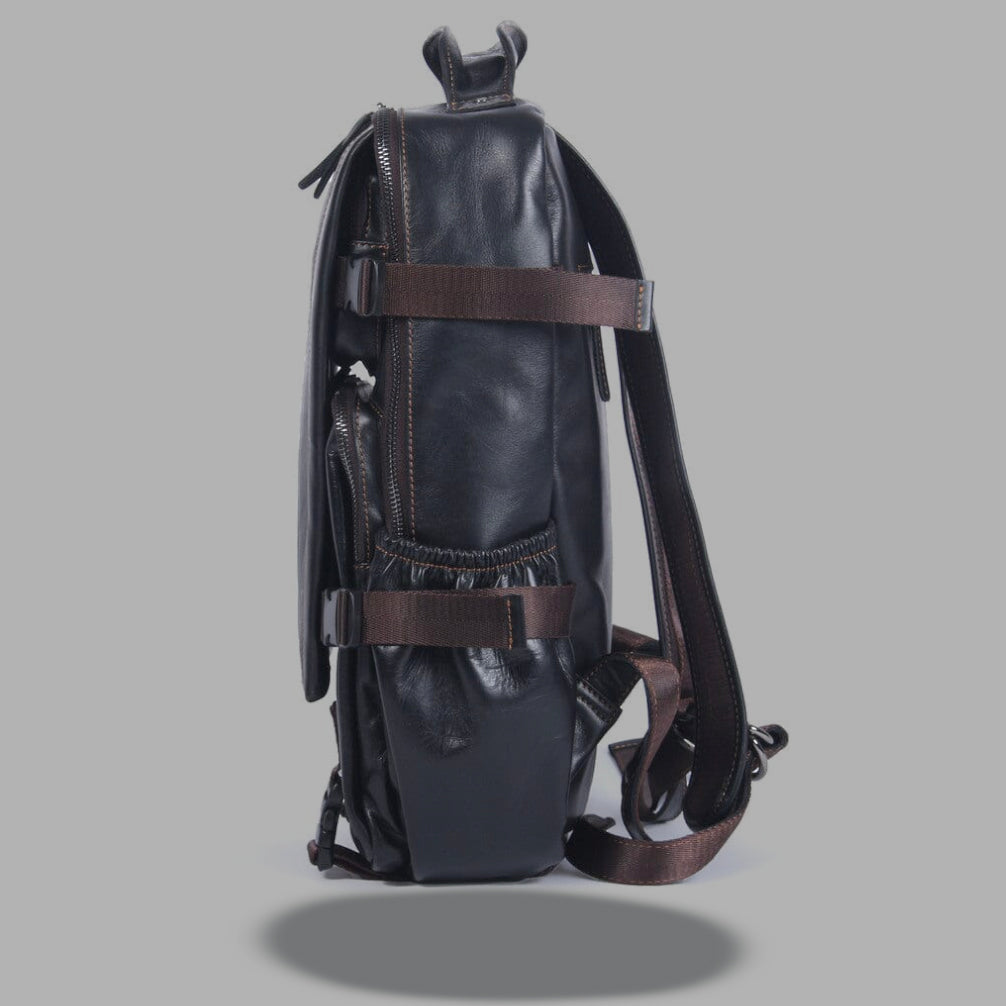 Titan - Premium Leather Travel Backpack