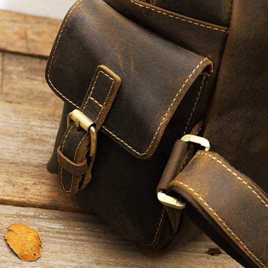 Maximus - High Quality Leather Rucksack