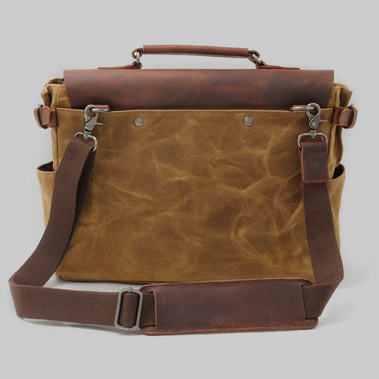 Revilo - Retro Canvas Messenger Bag