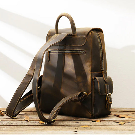 Maximus - High Quality Leather Rucksack