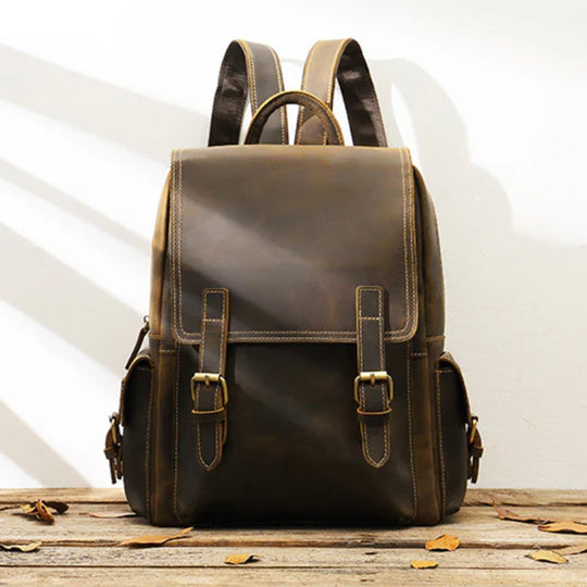 Maximus - High Quality Leather Rucksack