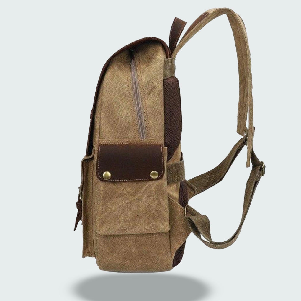 Pioneer - Vintage Canvas Camera Backpack