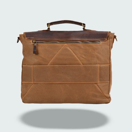 Harrison - Vintage Leather Canvas Bag